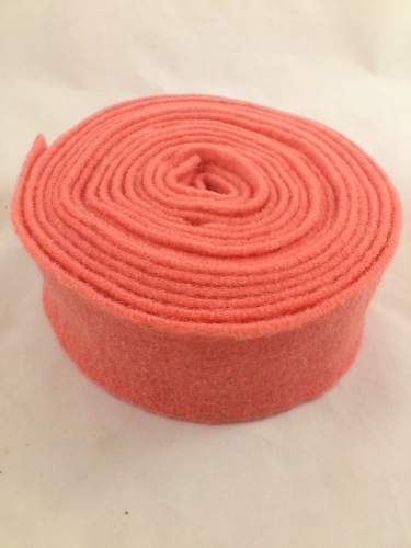 Feutre large 7.5 cm L= 5 m indian red (RS09)